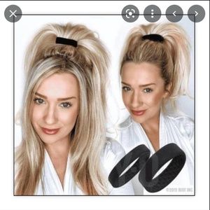 PONY-O Slim Black Hair Tie